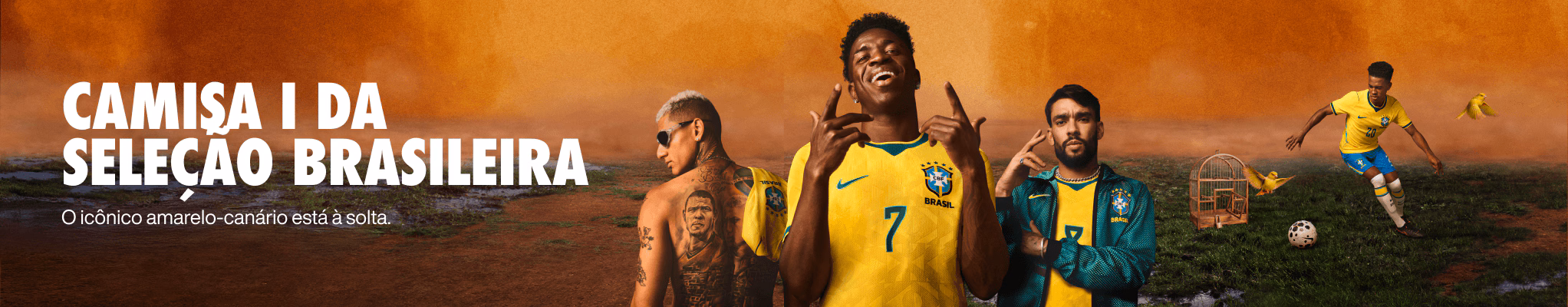 Campanha Nike Brasil 2026/27 - Alegria que Apavora